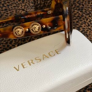 Tortoise Versace Sunglasses